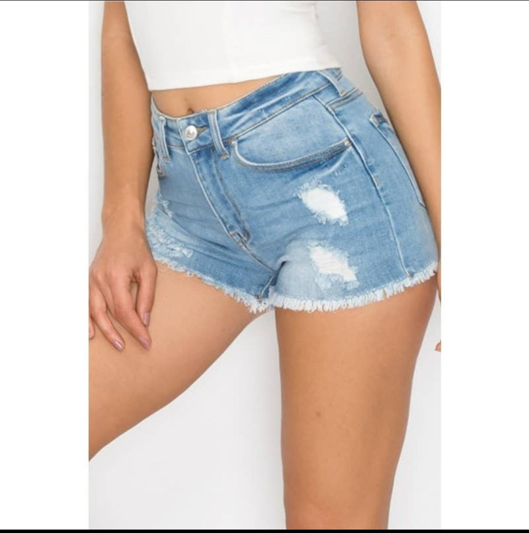 Vintage frayed shorts