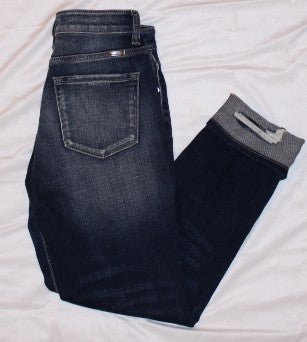 High Rise Ankle Skinny Jeans