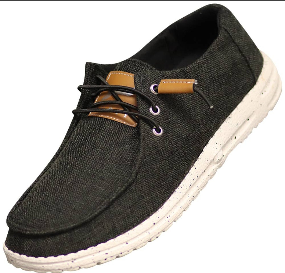 Womens Norty Boat Shoes Black